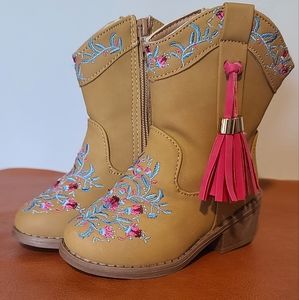 embroidered cowboy boots